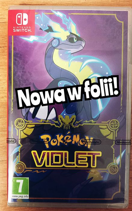 Pokemon Violet /Nintendo Switch/ nowa w folii! s. Chorzów