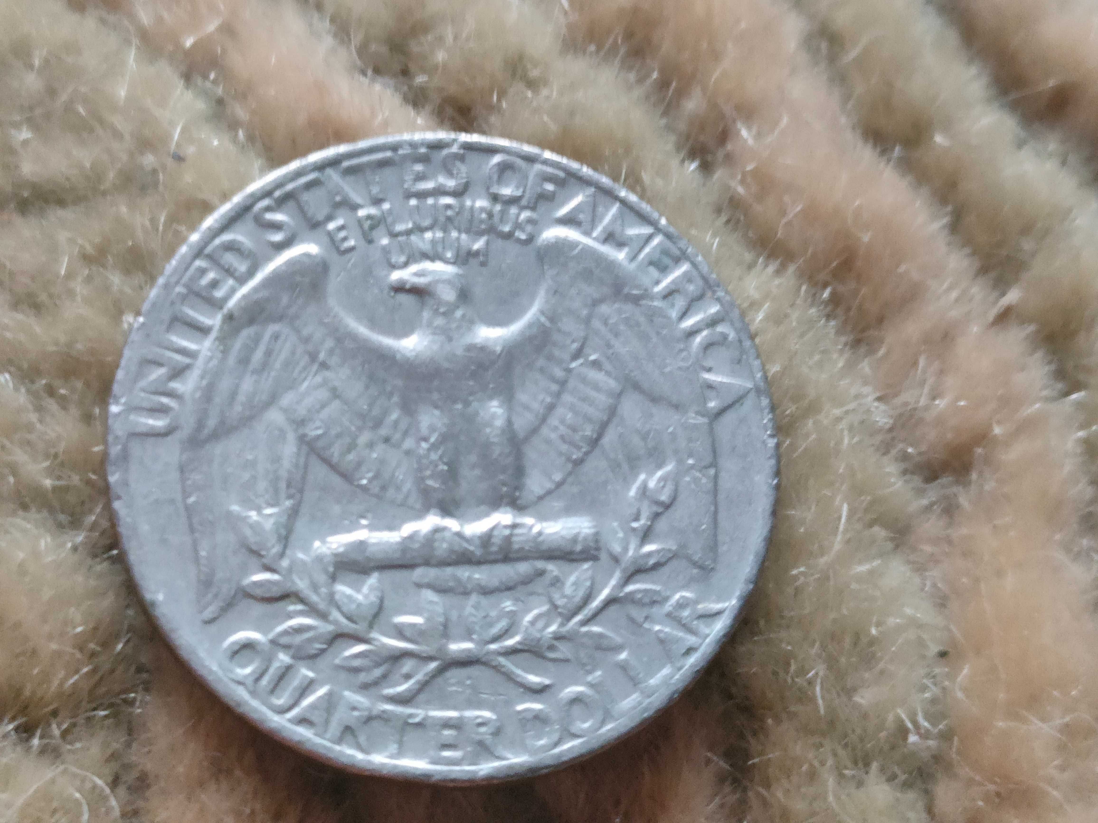moeda quarter dollar 1965 rara