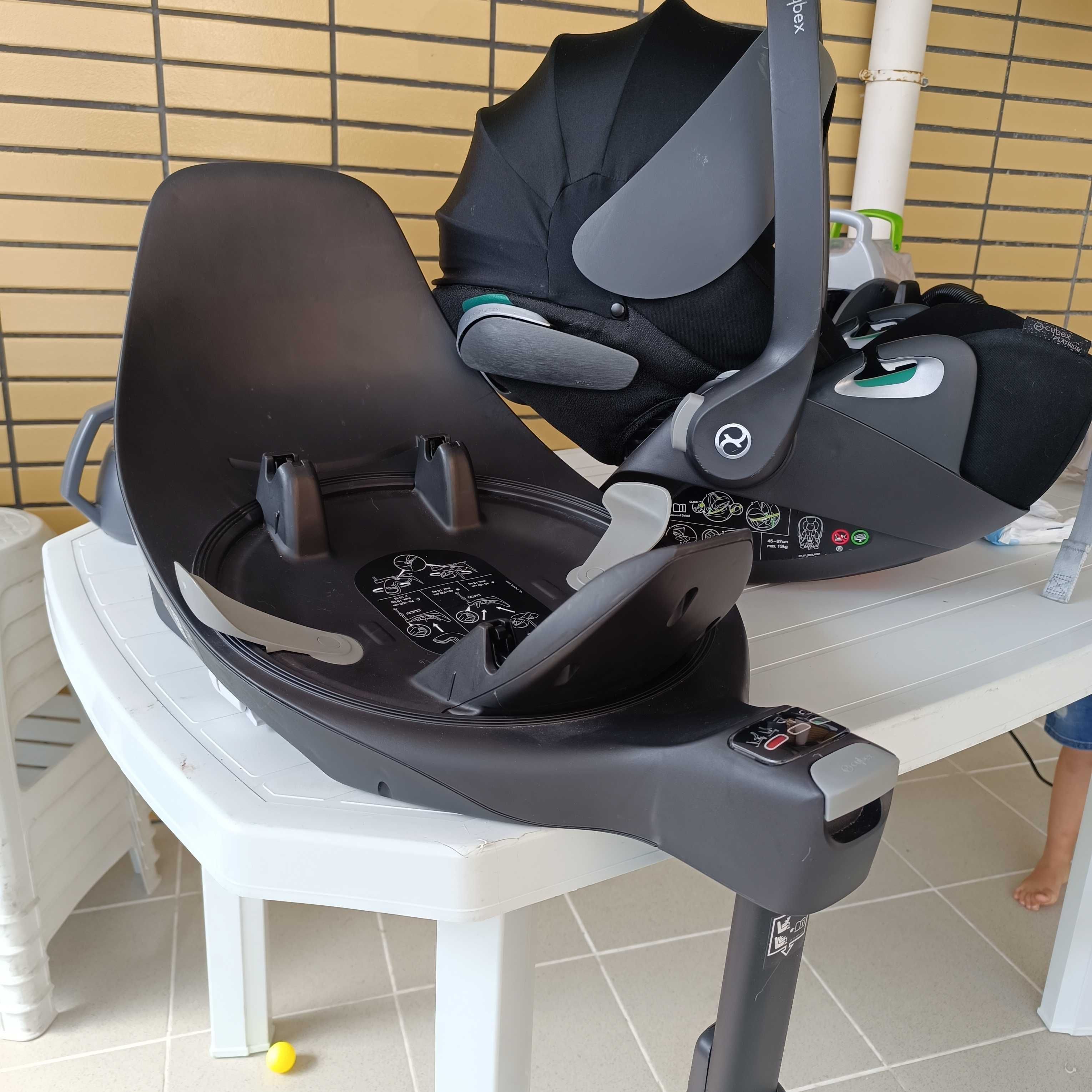 Cadeira auto CLOUD Z2 I size + base rotativa