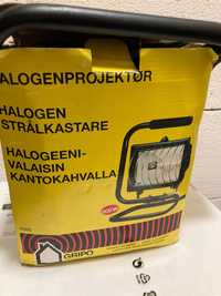 Halogen  budowlany 500w gripo