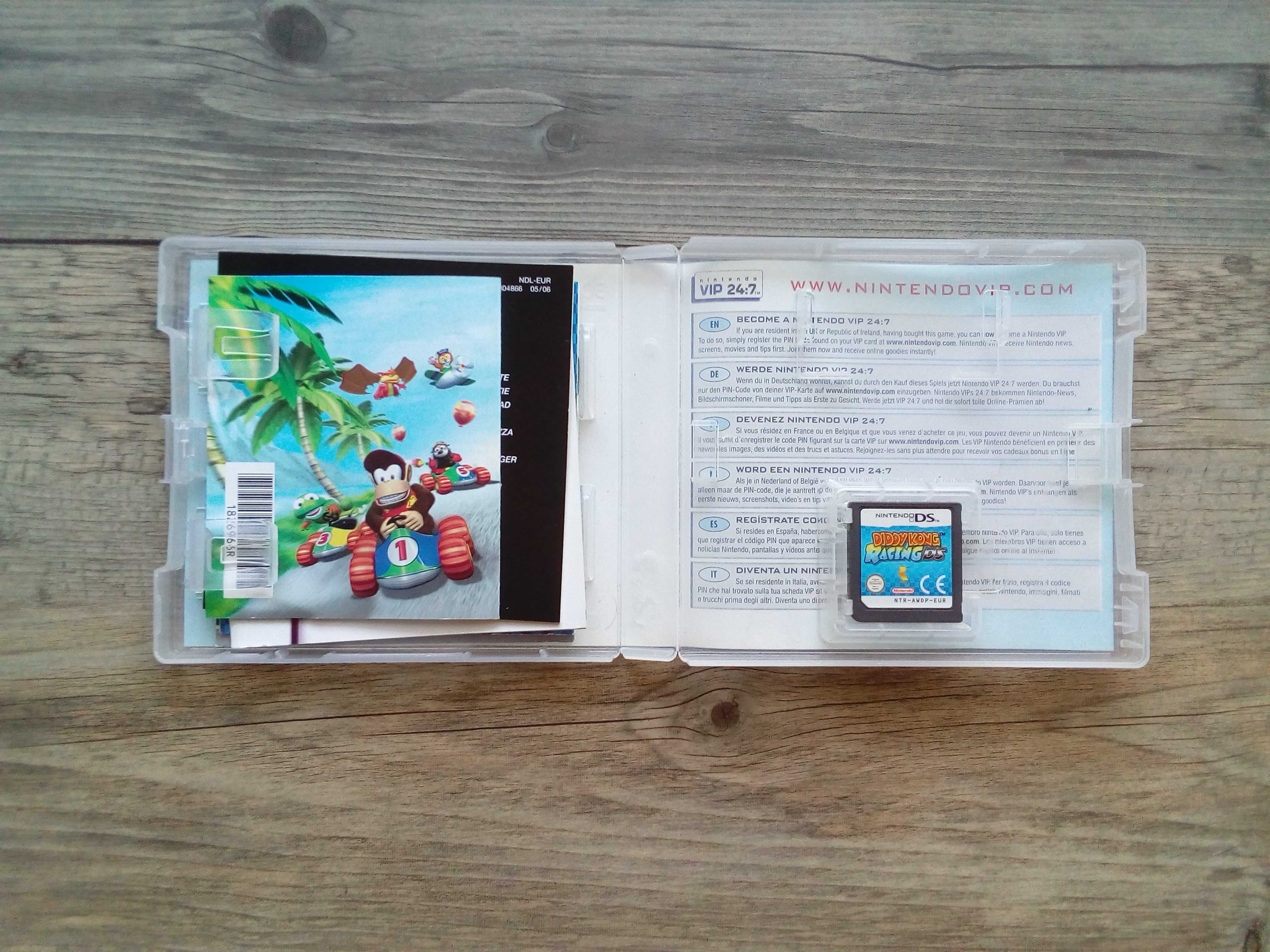 nintendods gra diddy kong racing ds +pudełko85zł zamiast 179zł