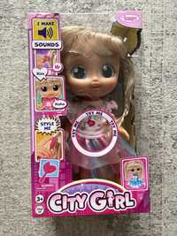 BAYER City Girl mowiaca lalka nowa