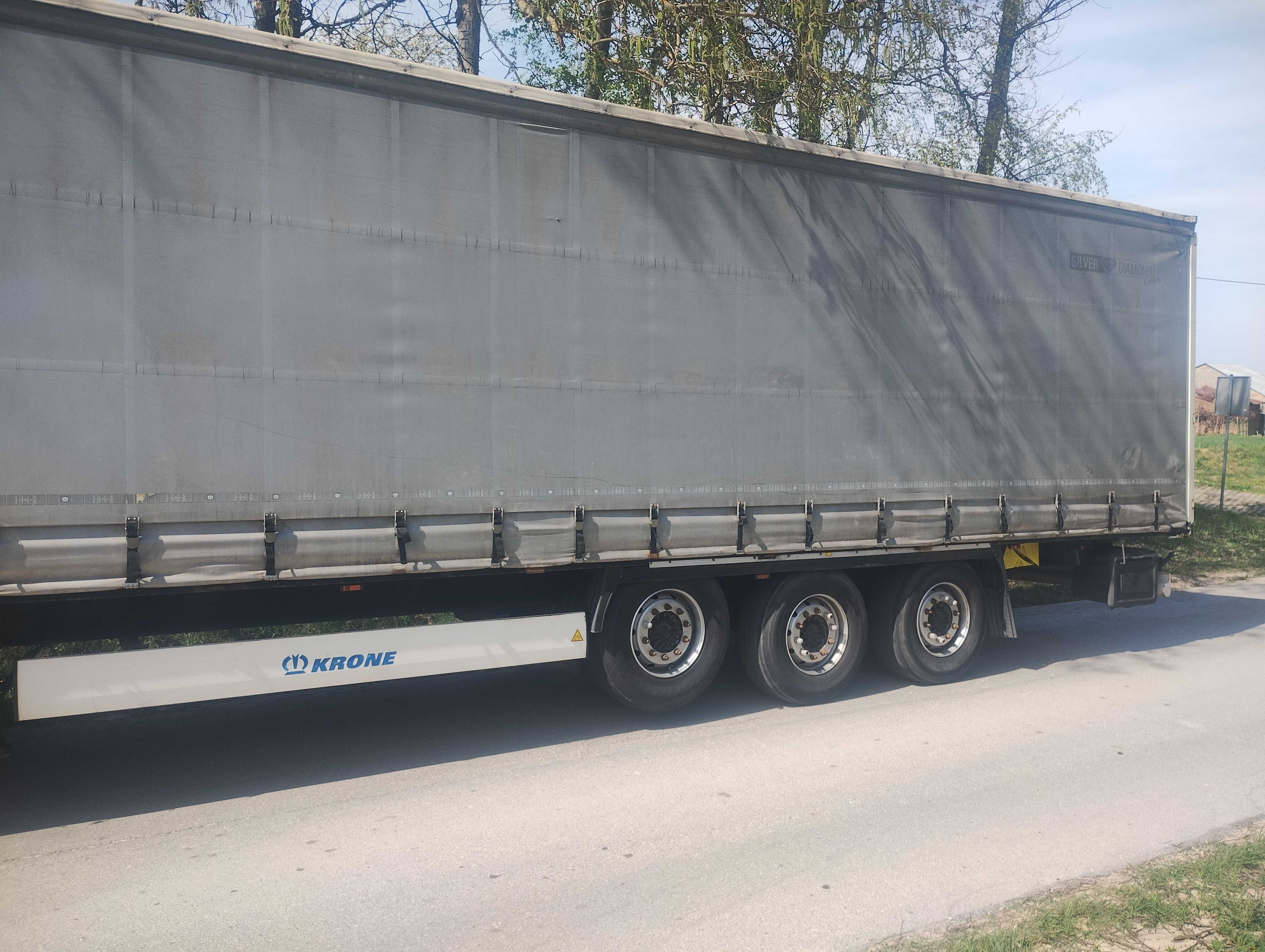 Krone standard 2016r, podnoszona oś.