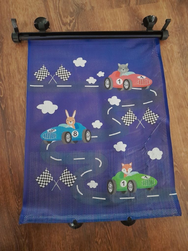 Rolety samochodowe przeciwsłoneczne na przyssawki 2 szt.