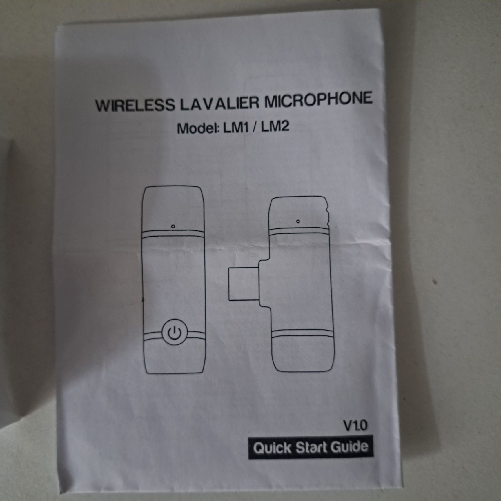 Bezprzewodowy mikrofon  dla iPhone
