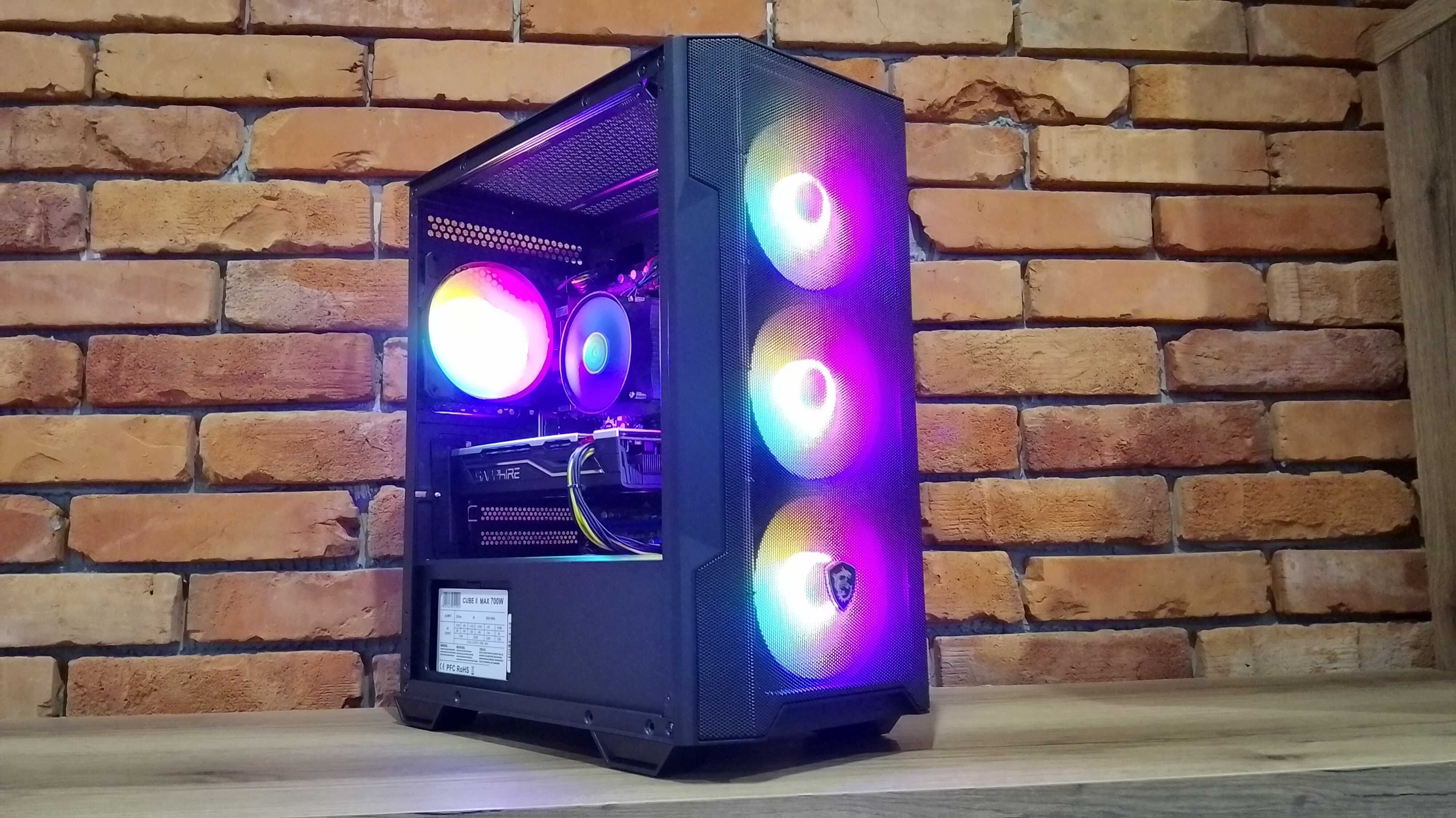 ZESTAW GAMINGOWY CORE i5 , RX-580, 16GB, 512-SSD, WIN10, GW-24m