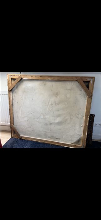 Stary duży obraz  olejny -  125cm x 105cm OKAZJA !