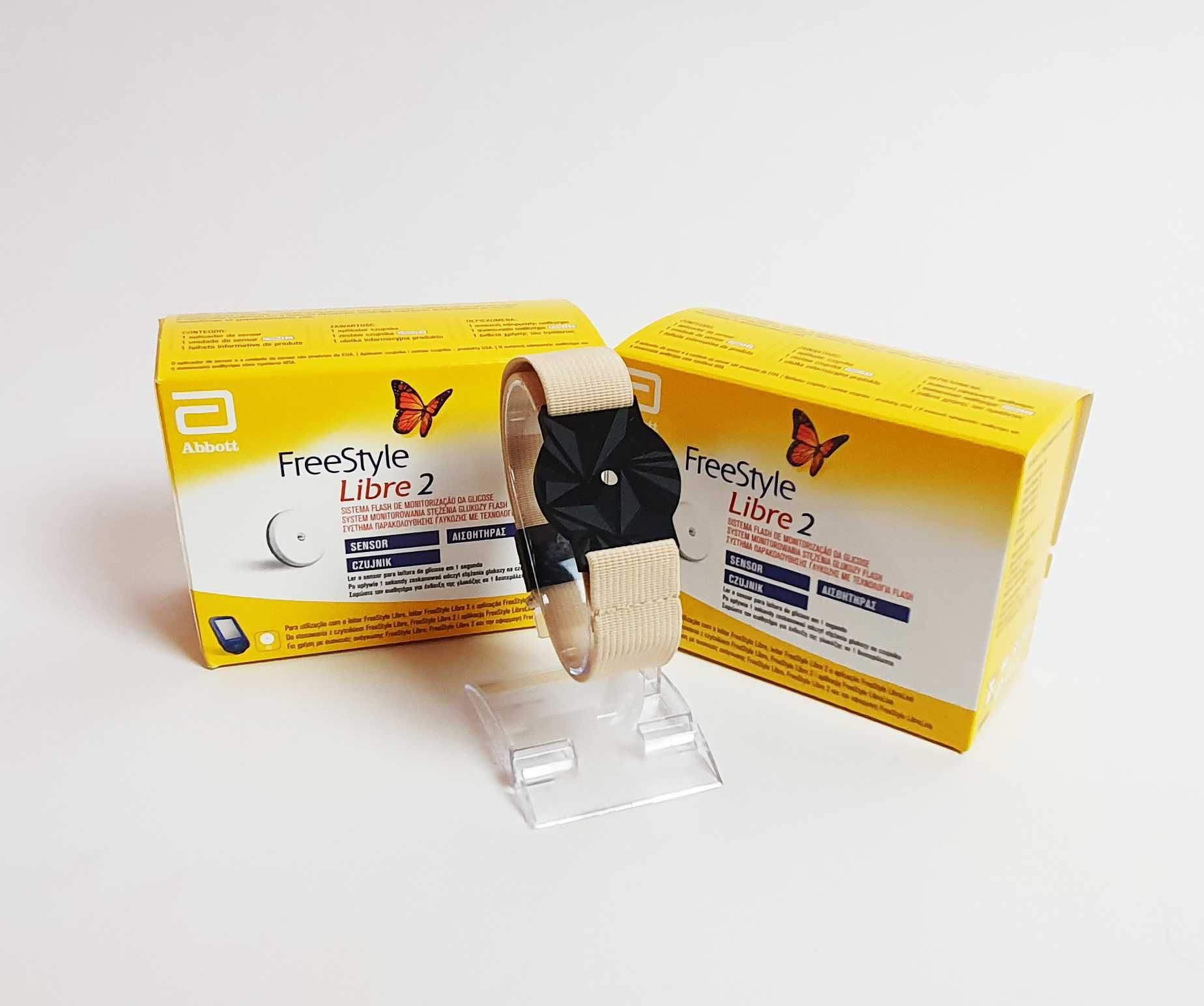 Sensor Freestyle Libre 1 i 2 - Opaska Ochronna - KOLOR CIELISTY