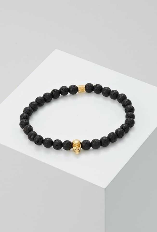 NORTHSKULL bransoletka męska BRACELET Black Onyx