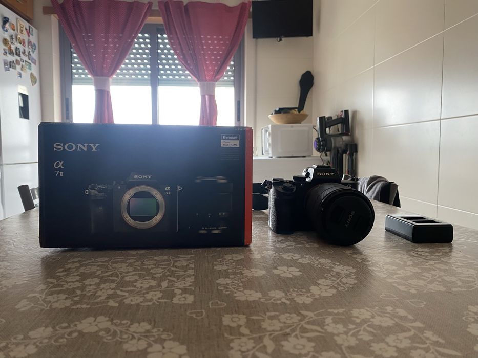 Sony alpha 7 ii + objetiva sony 28-70 f/3.5-5.6