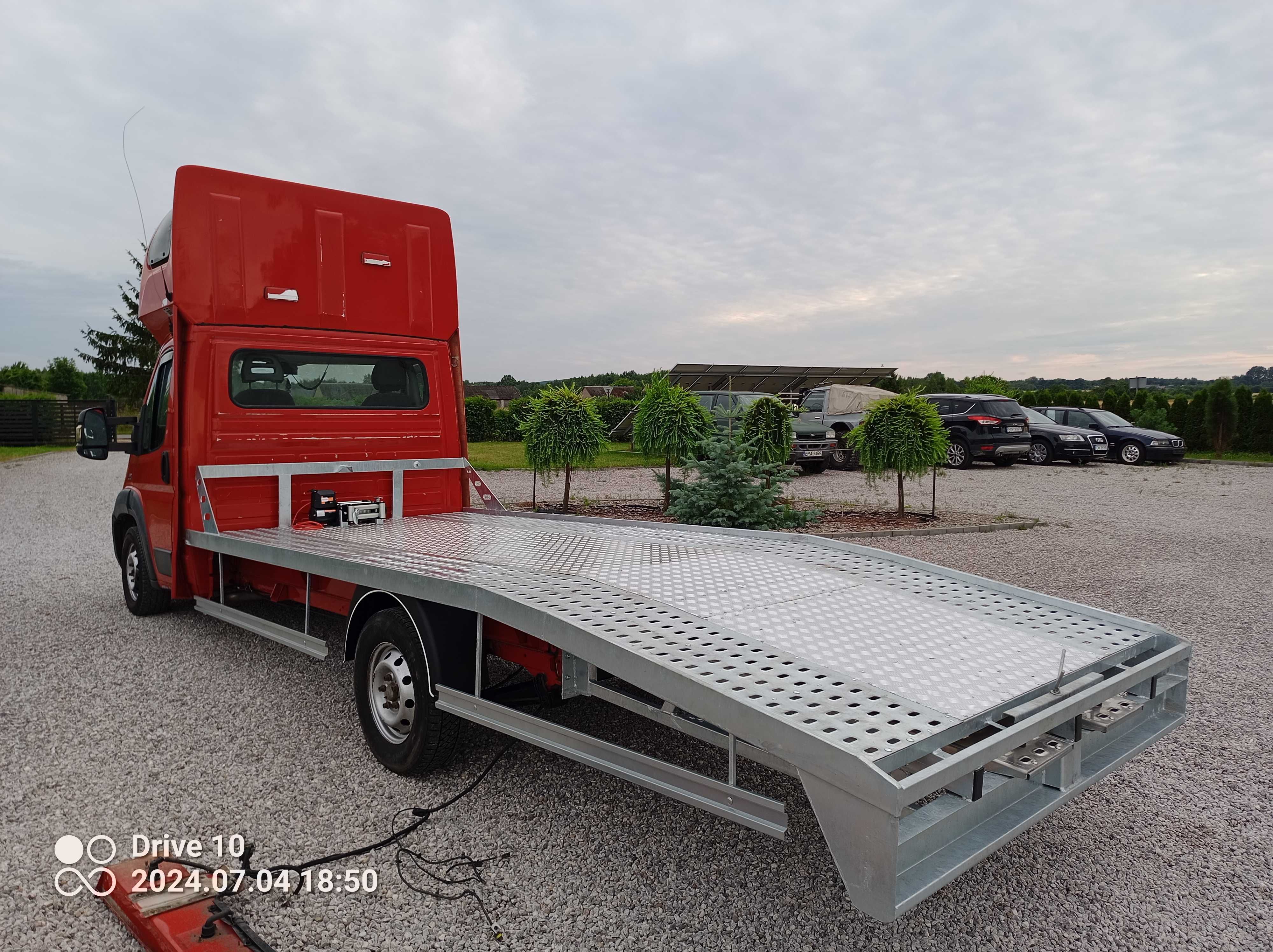 Zabudowa nowy najazd fiat ducato citroen jumper boxer ok 510 cm