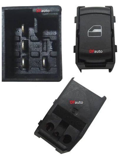 Botao interruptor de vidro passageiro VW Golf IV Bora Passat B5