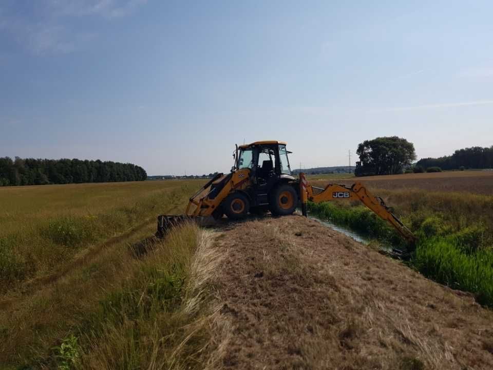 Czyszczenie rowów  MELIORACJA Czyszczenie działek usuwanie PNI