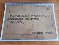 Katalog części do kombajnu BIZON Z-056/3 , Z-056/5 , Z-056/6 do Bizona