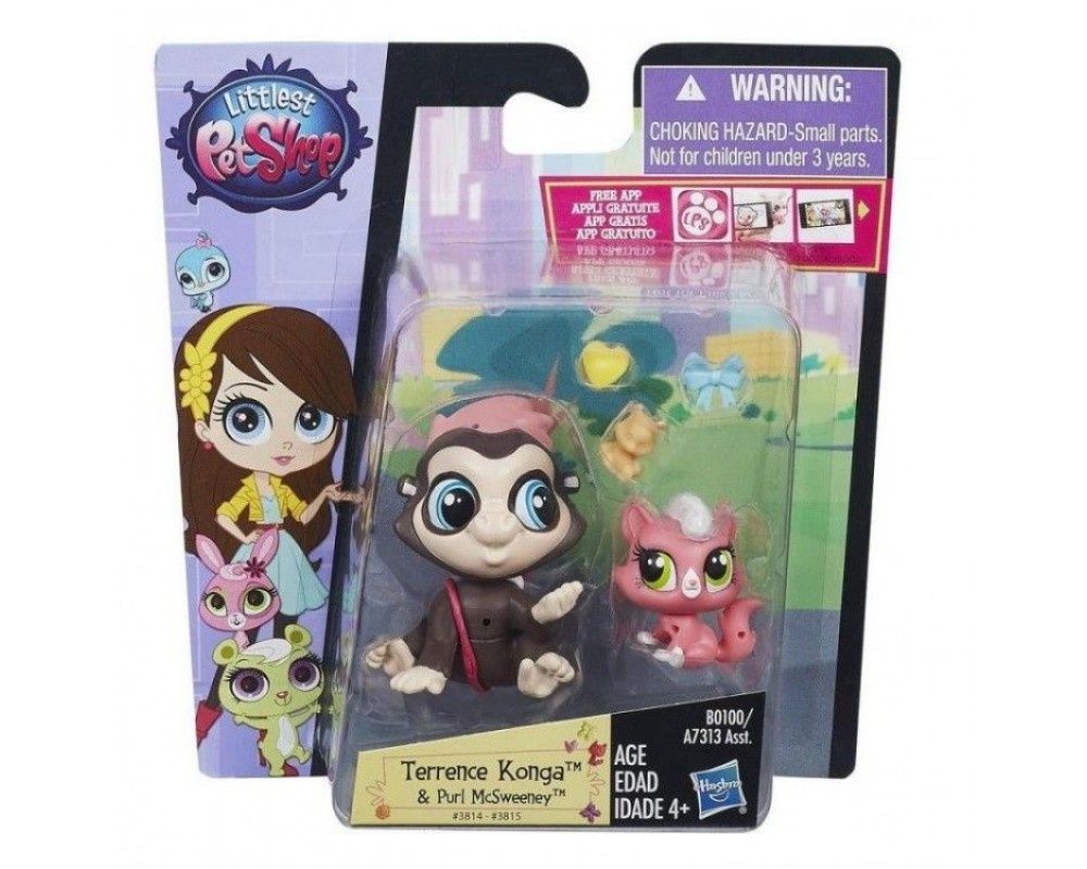 Hasbro LPS littlest pet shop monkey