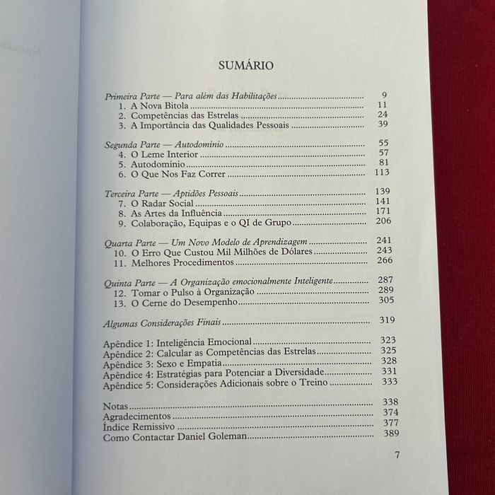 Trabalhar com Inteligência Emocional Autor: Daniel Goleman