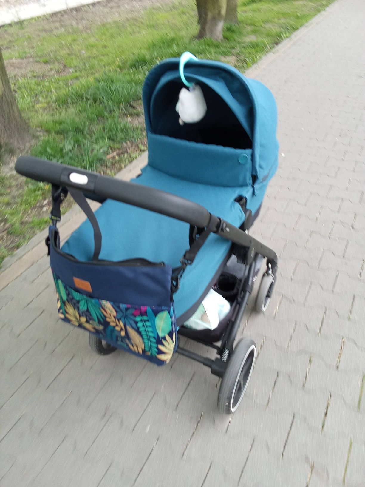 Wózek Cybex Balios S 3w1 + fotelik Cybex Aton Ferrari