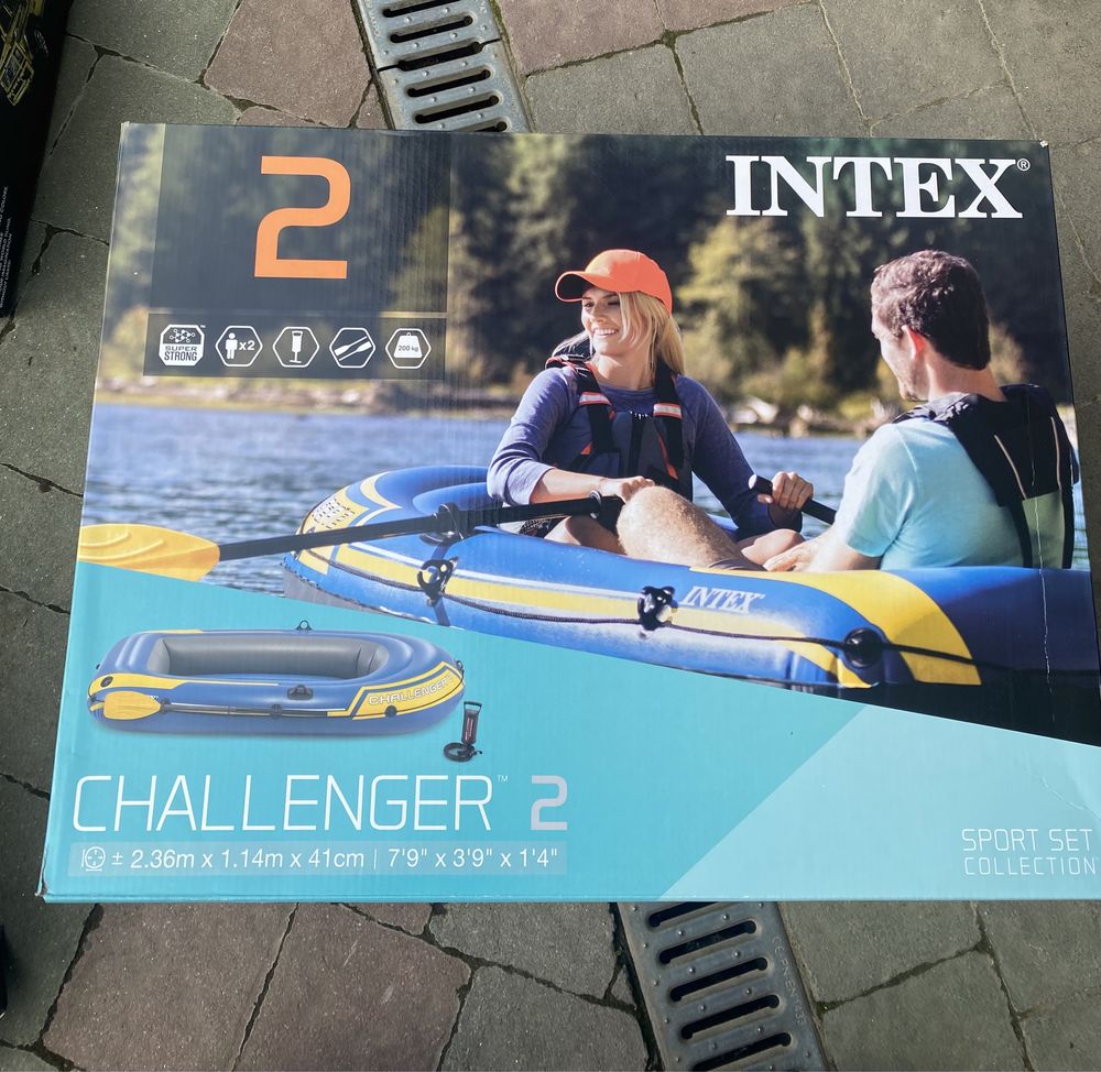 Човен надувний Intex Challenger 2