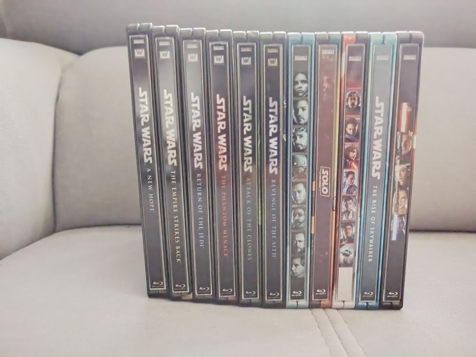 Gwiezdne Wojny Star Wars Blu-ray komplet 11 filmów