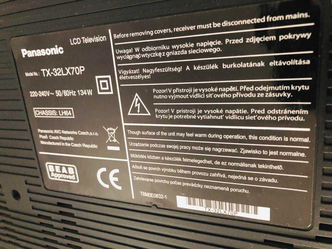 Telewizor Panasonic TX-32LX70P