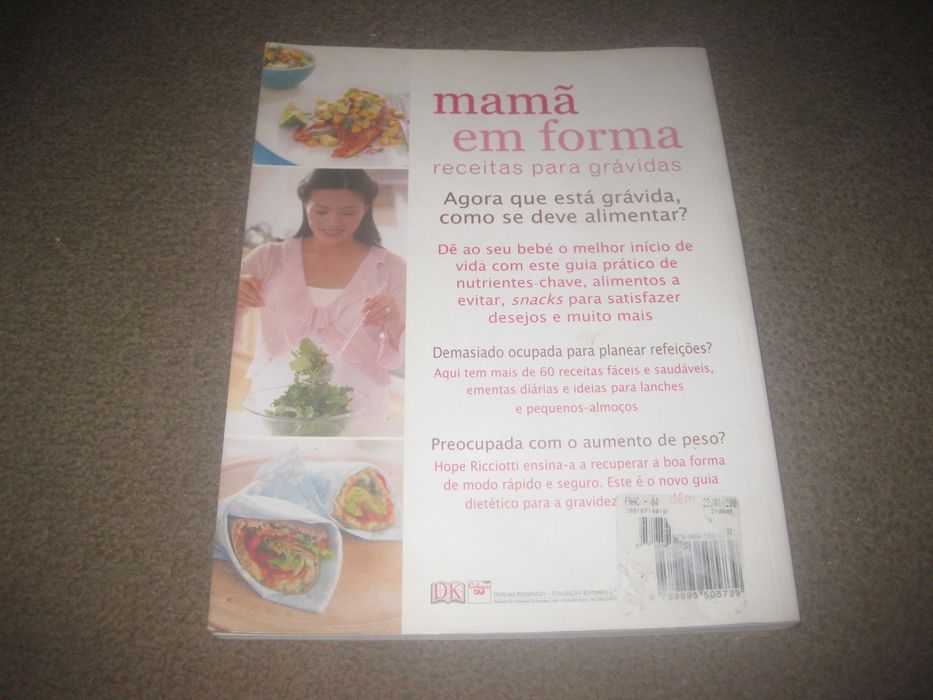 Livro "Mamã em Forma: Receitas Para Grávidas"