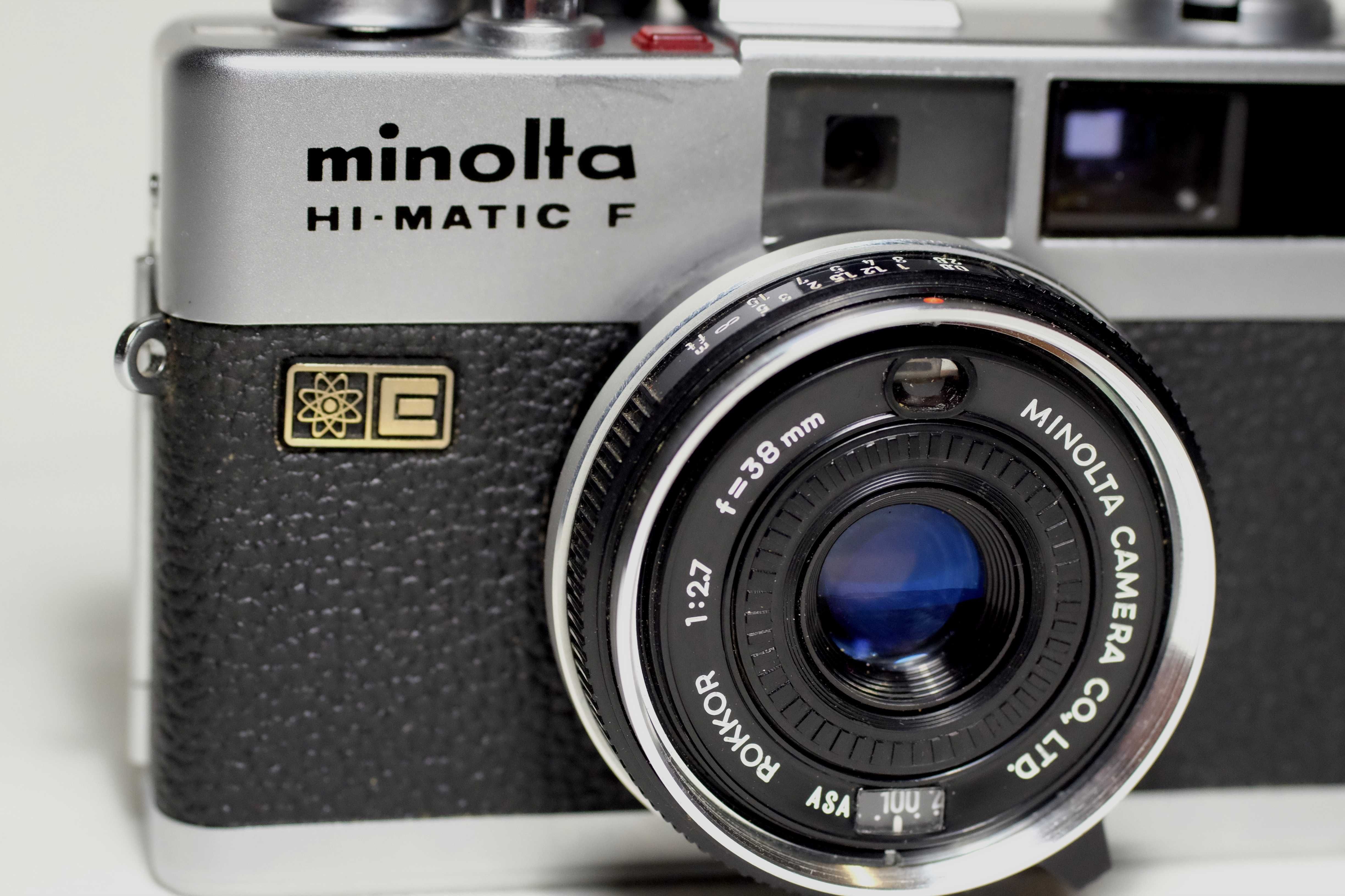 Minolta Hi-Matic F Rokkor 38mm f/2.7