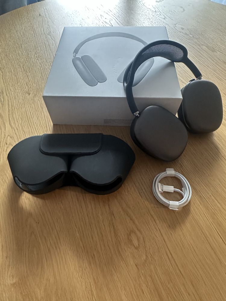 AirPods Max Space Gray - stan idealny, odbiór odobisty