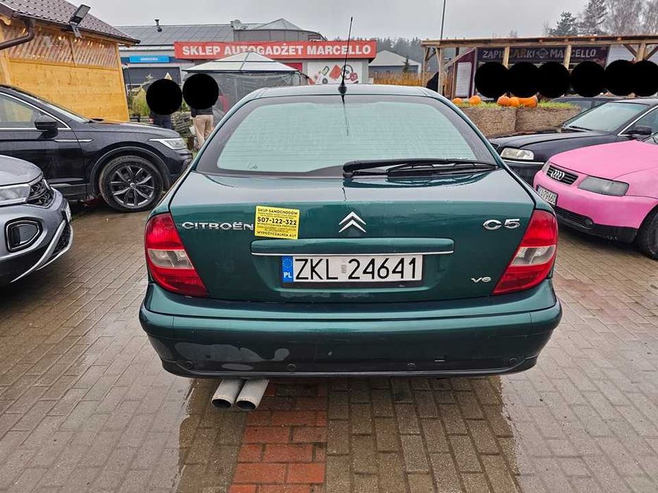 Citroen C5/2002r/ 3.0benzyna gaz/207KM/opłaty aktualne/atest2030