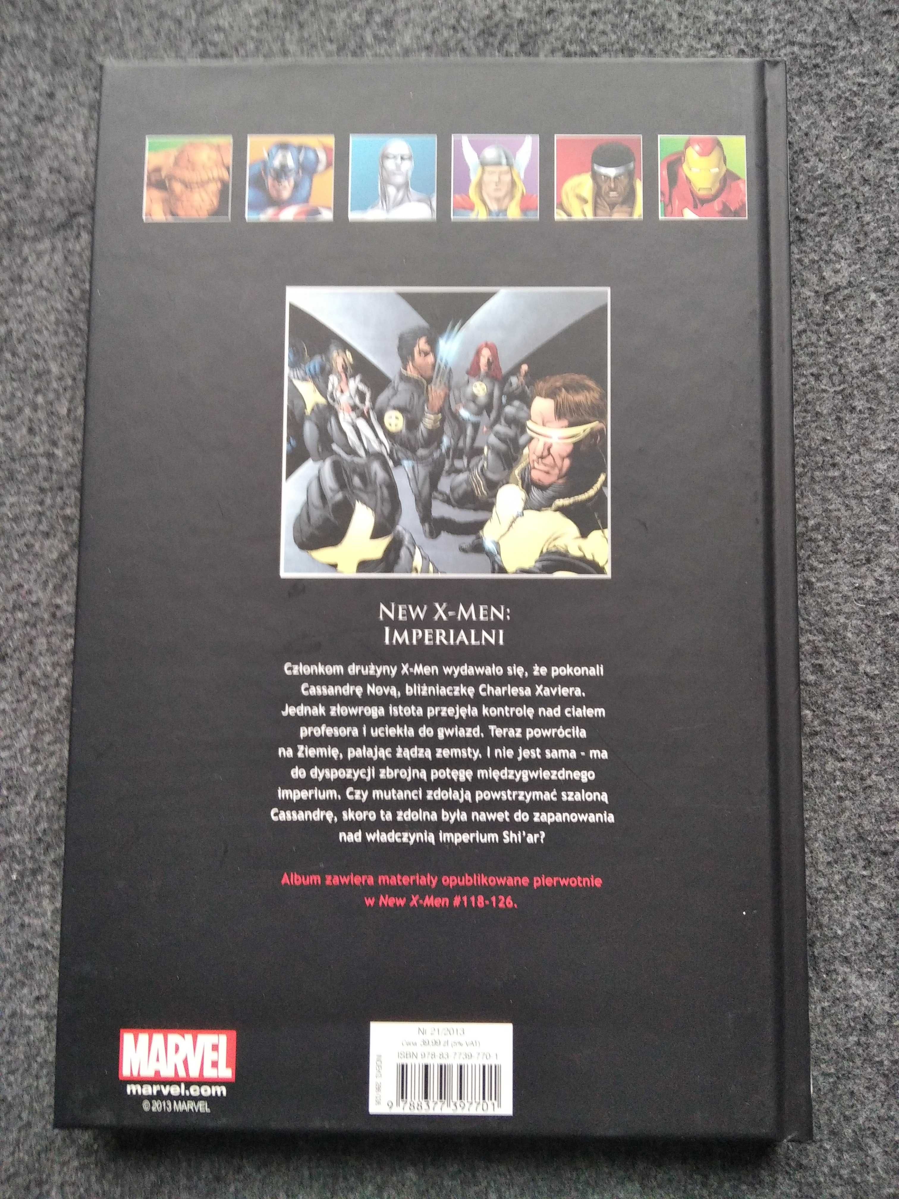 Wielka Kolekcja Komiksów Marvela WKKM 21 New X Men Imperialni