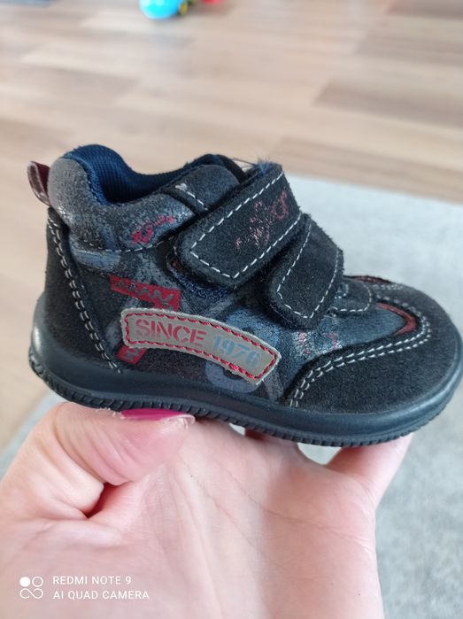 Trzewiki chłopięce Primigi 19 skórzane na rzepy