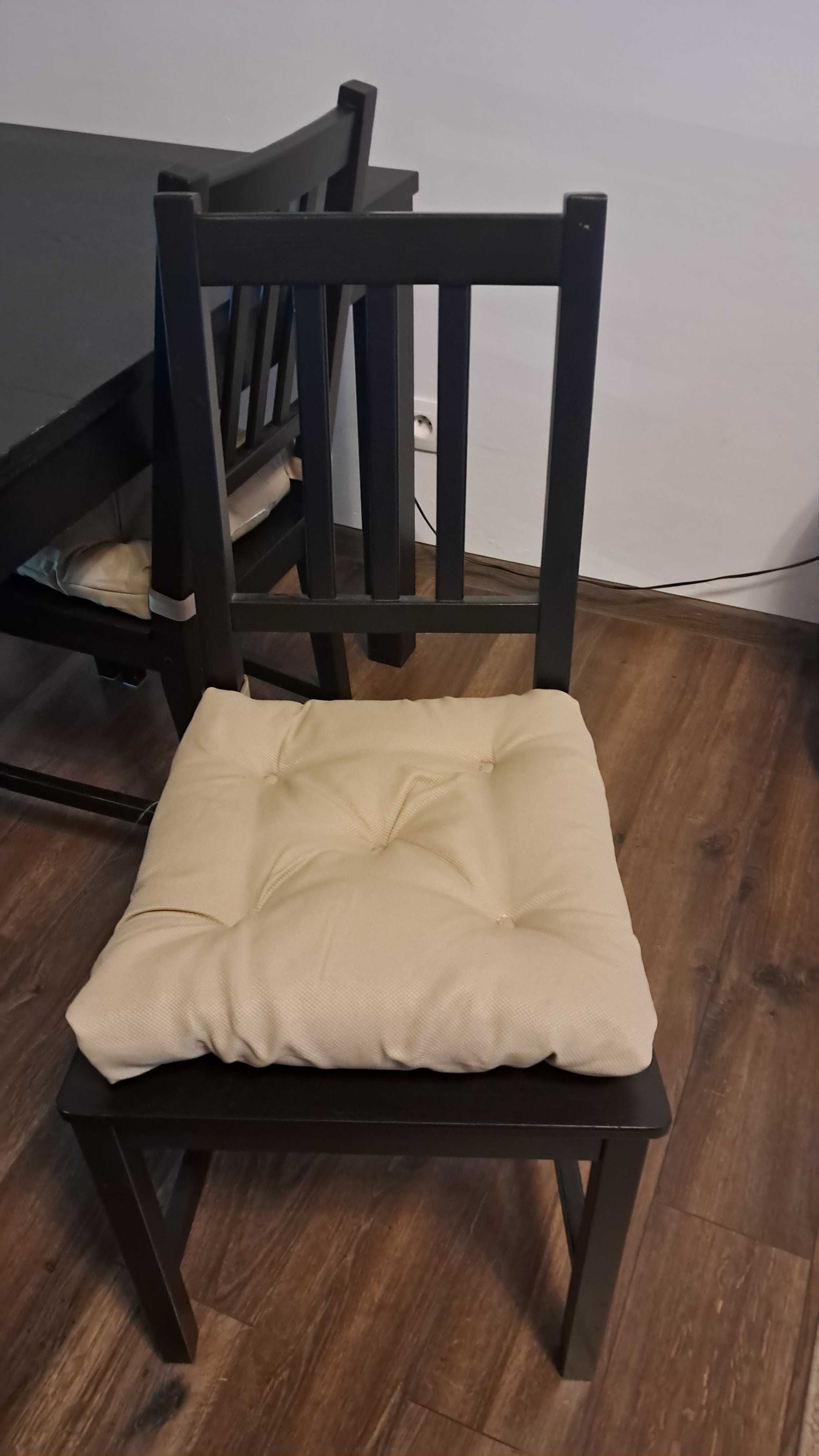 Stoł rozkładany IKEA + 4 krzesla IKEA Stefan