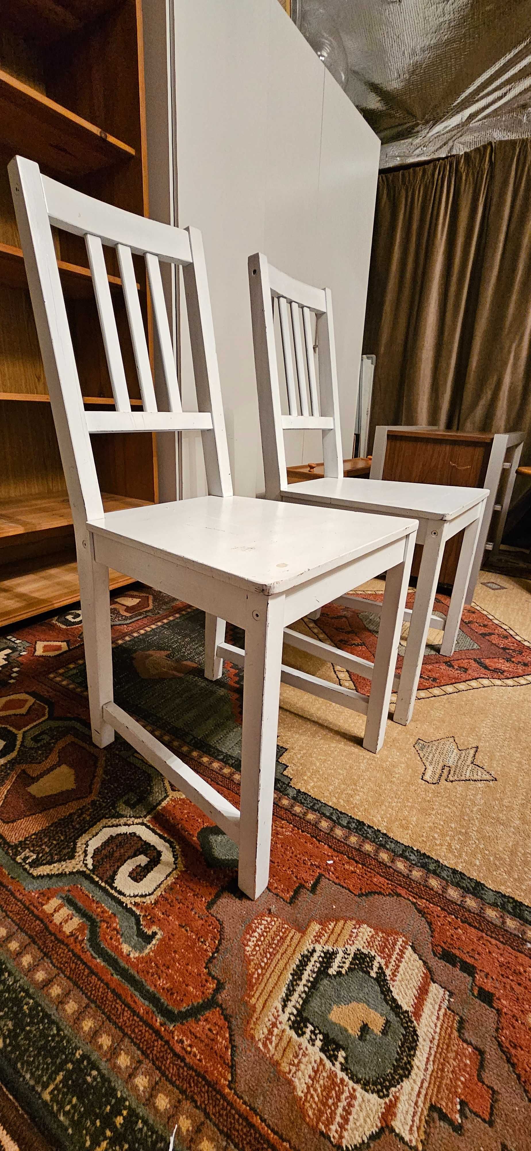 Krzesła do kuchni, IKEA, lite drewno