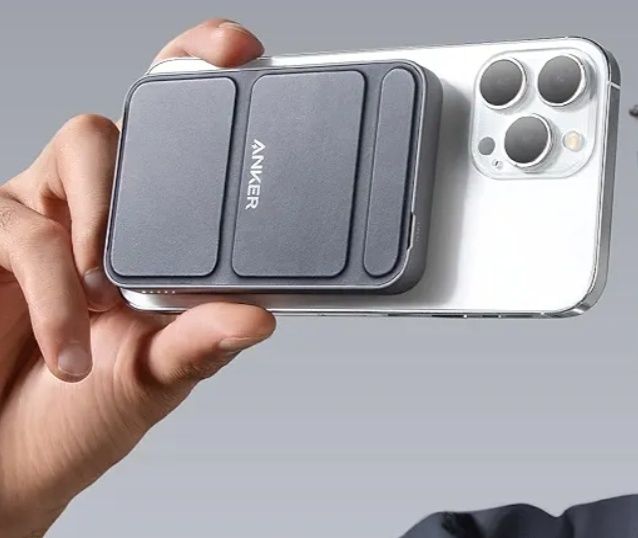 Baterias anker magsafe qi carregamento wireless USB c