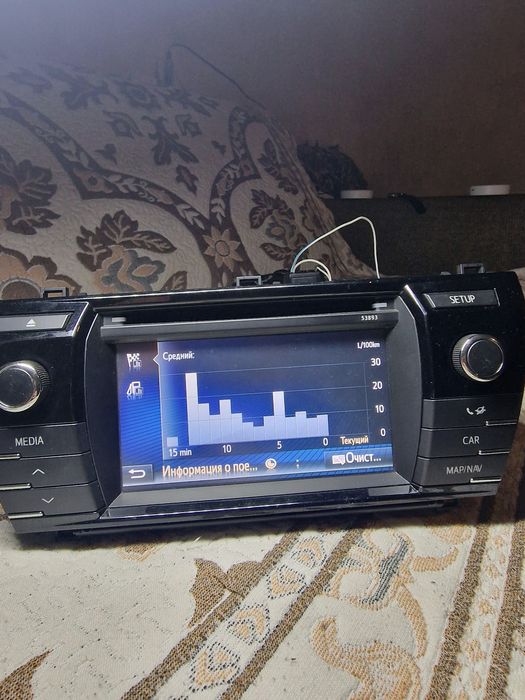 Штатная магнитола Toyota corolla e170 bluetooth Toyota Touch