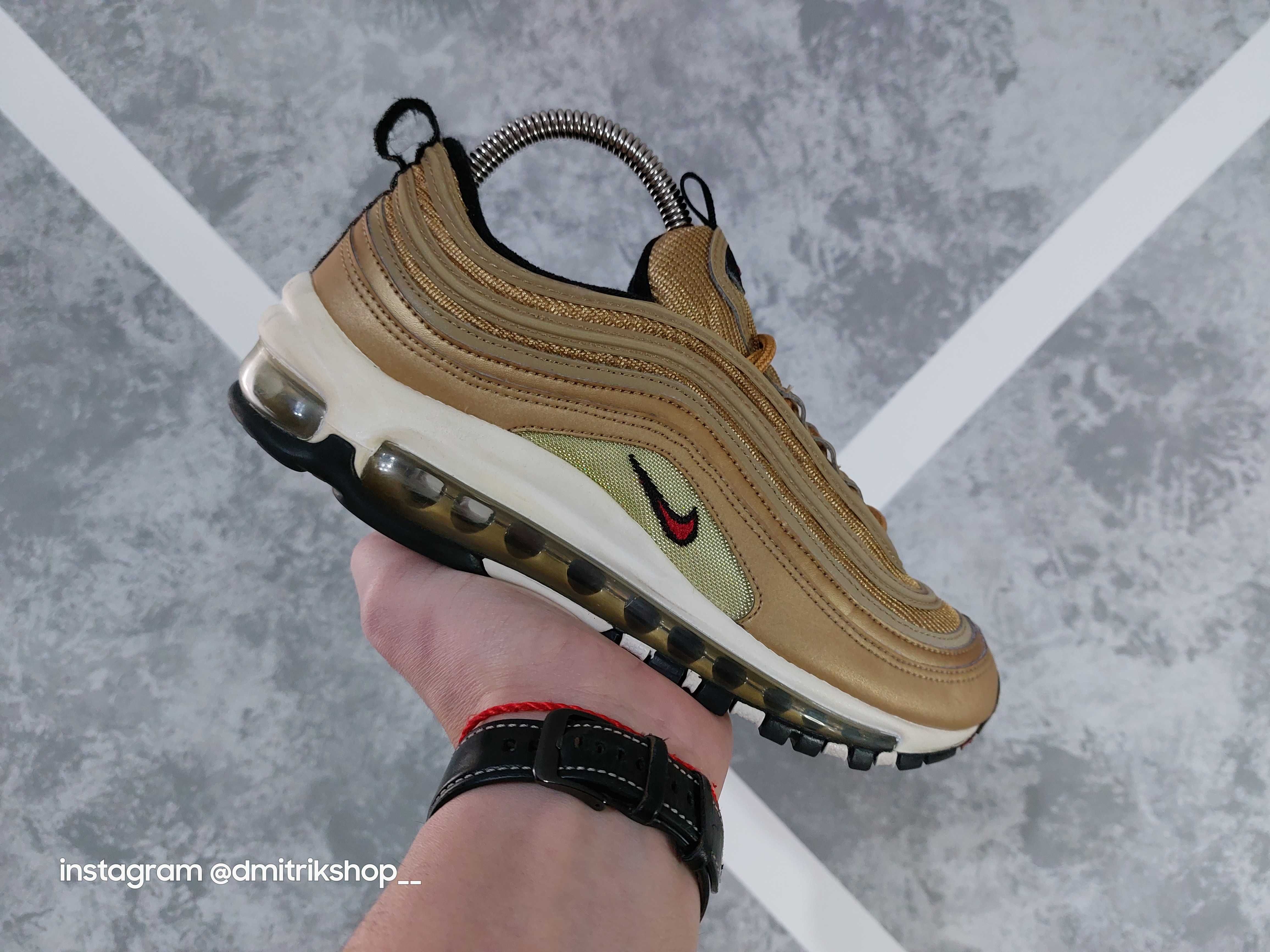 Кросівки жіночі Nike Air Max 97 OG QS Gold р39 кроссовки Nike