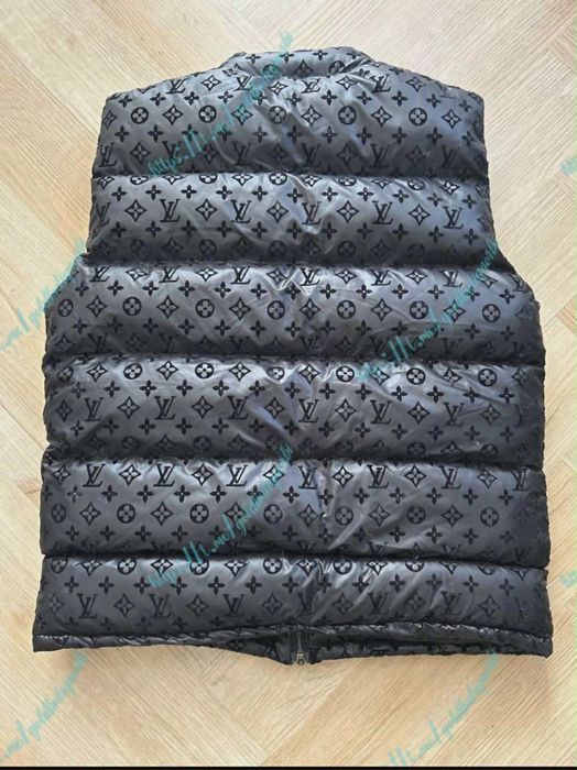 Bezrekawnik meski puchowy