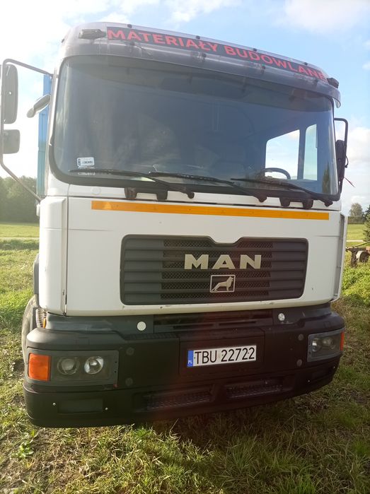 Man f2000 wywrotka, pojazd specjalny