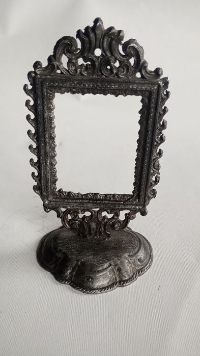 Cynowe dwie ramki ozdobne