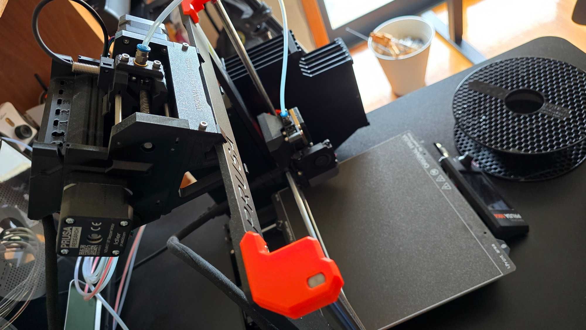 Prusa Mk4 com MMU3 e vários acessórios originais