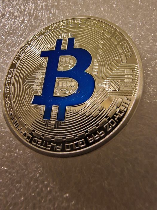 Medalha única Bitcoin