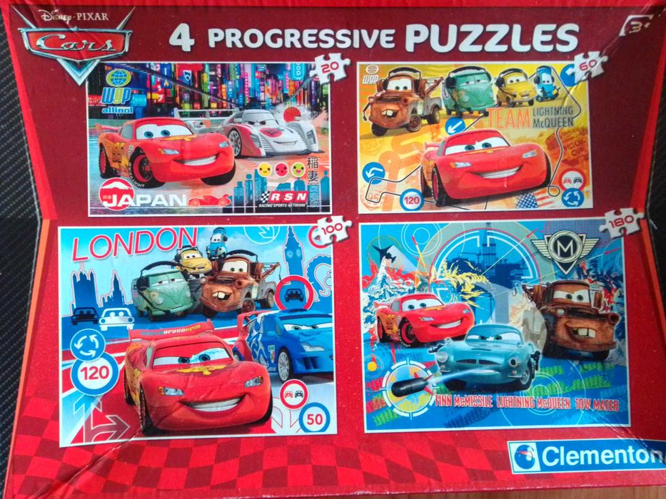 Jogos de tabuleiro, Conector Educativo e Puzzle Cars.