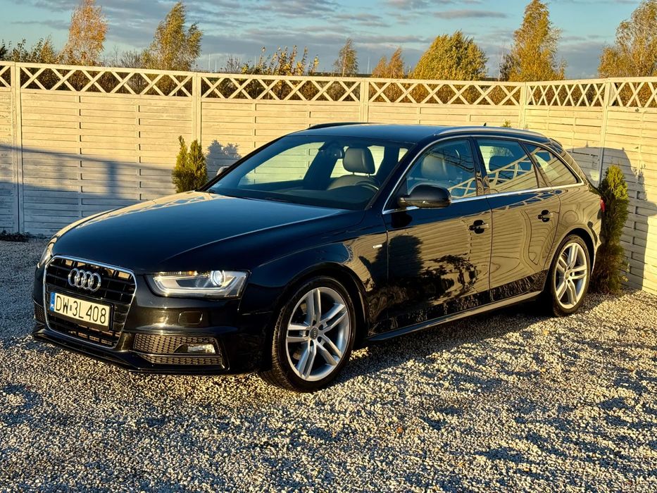 Audi A4 Avant 2012 R, LIFT, 1.8 TFSI, 170 KM, 2 X S-Line, Navi, Xenon, ZAMIANA