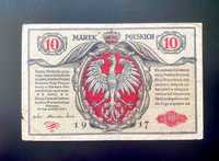 10 Marek Polskich 1916 roku Seria A numerator typ Berlin III