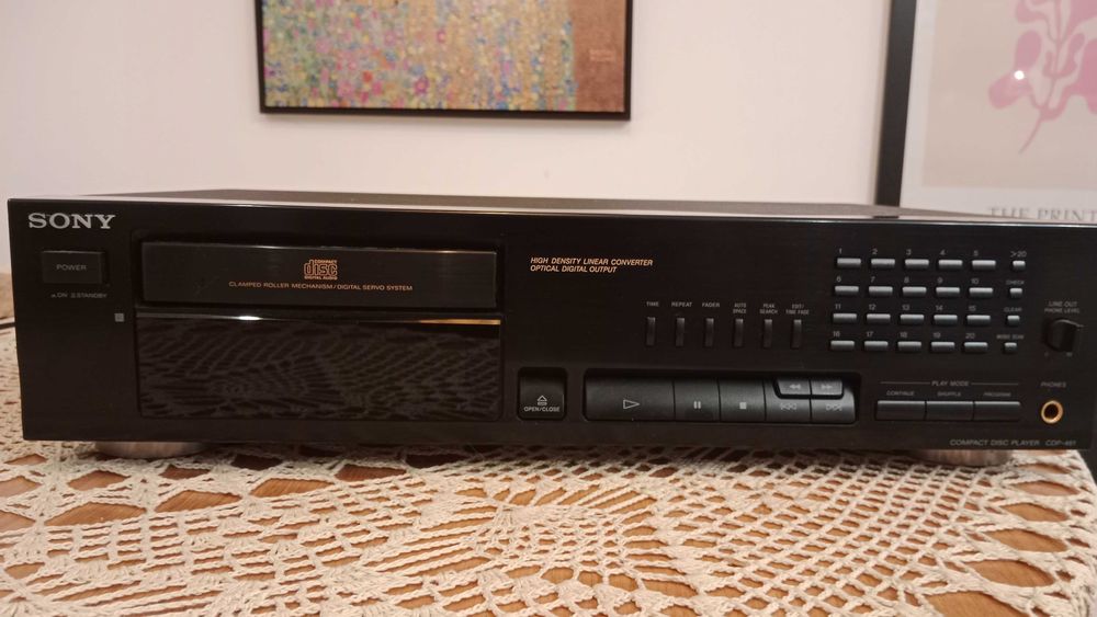Odtwarzacz CD Sony CDP 461