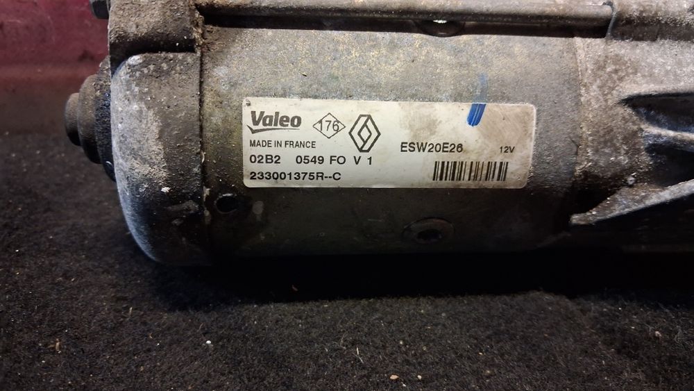 Стартер Renault Scenic Megane Nissan Qashqai j10 1.6 DCI 233001375r