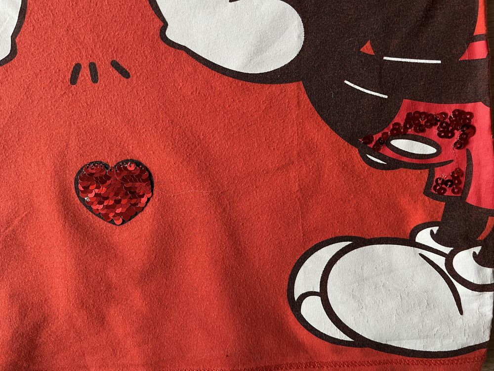 Zara t-shirt myszka minnie -134cm-9lat