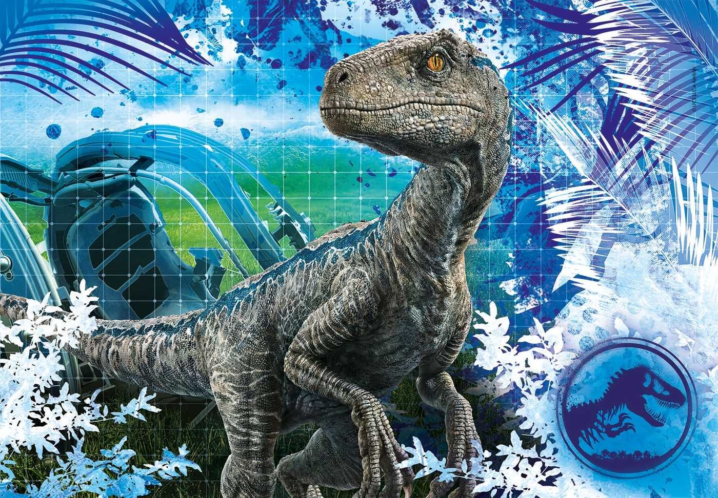 CLEMENTONI 25250 Puzzle JURASSIC World 3x48 Elementów