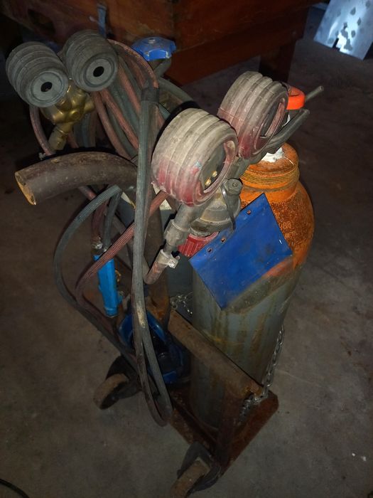 Maçarico com botijas