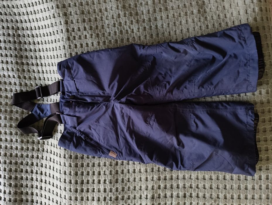 Spodnie zimowe narciarskie z szelkami 86/92 Lupilu