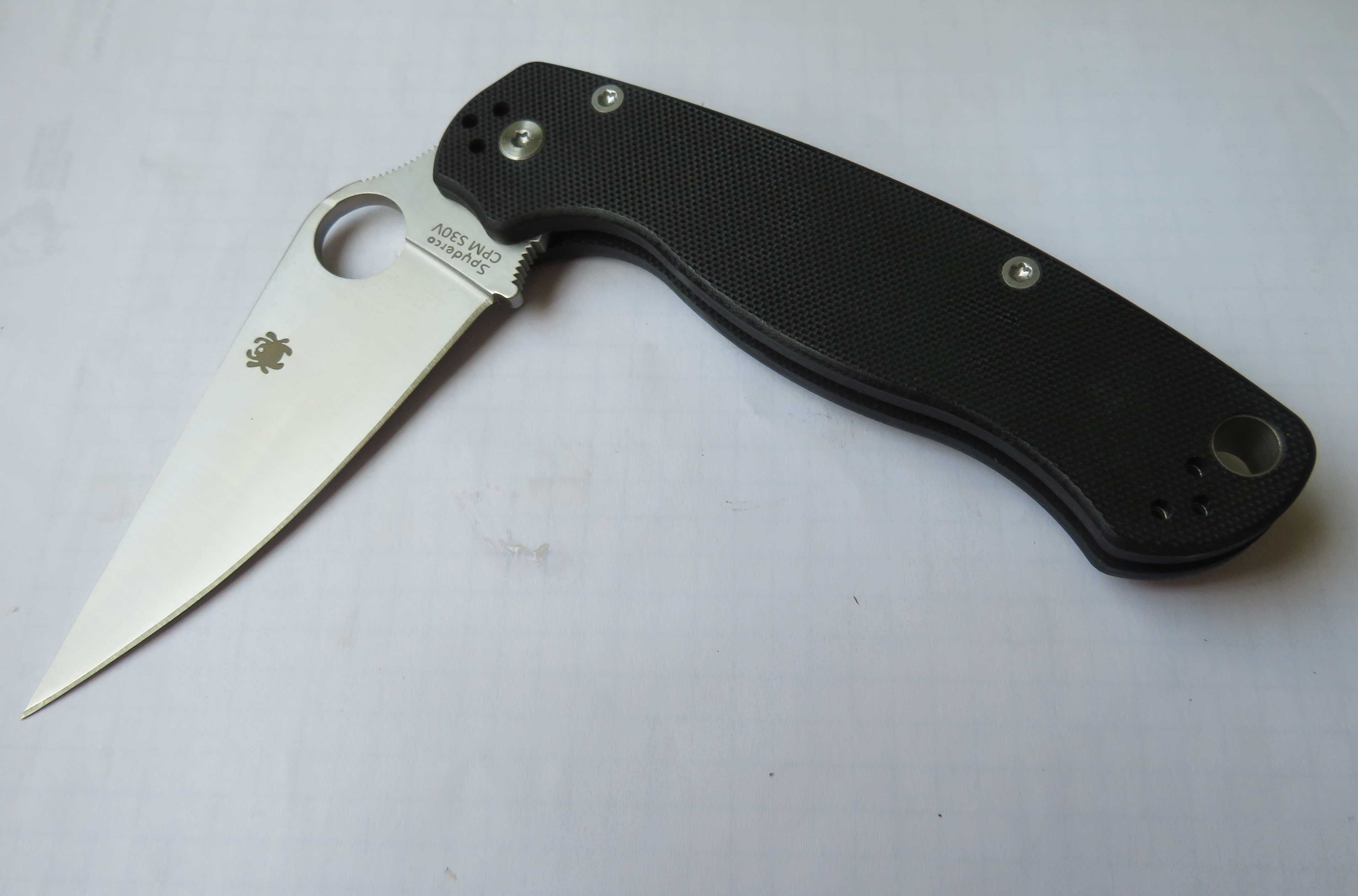 nóż folder spyderco Paramilitary 2 czarny